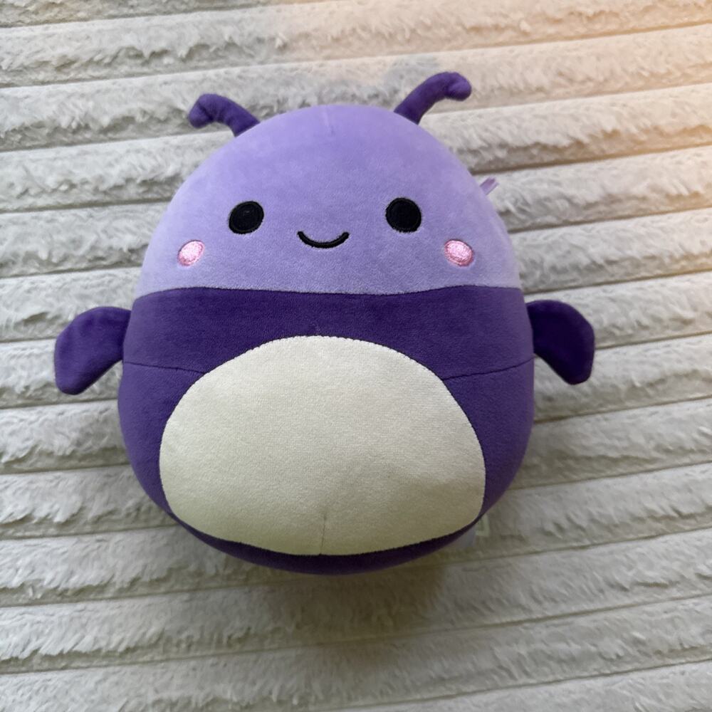 Squishmallows Axel The Purple Beetle 8" Inch Plush Toy Squishmallow